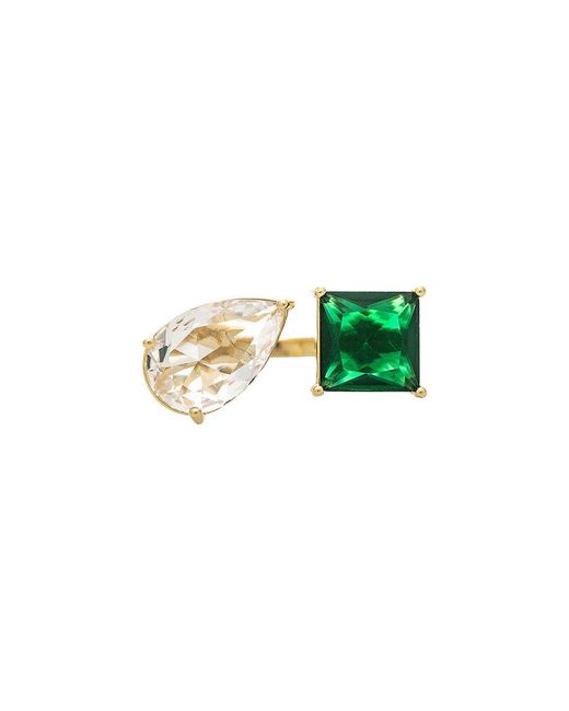 Rivka Friedman Green 18K Statement Ring