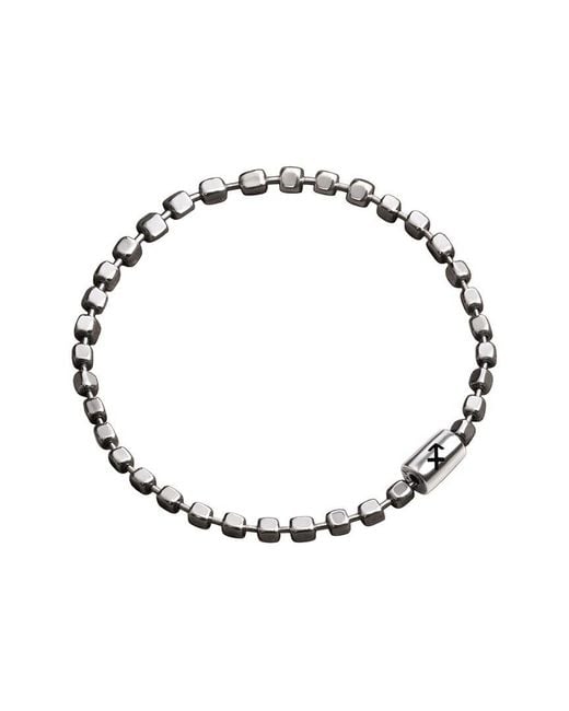 Karma and Luck Metallic Zodiac Plated Ball Chain Bracelet