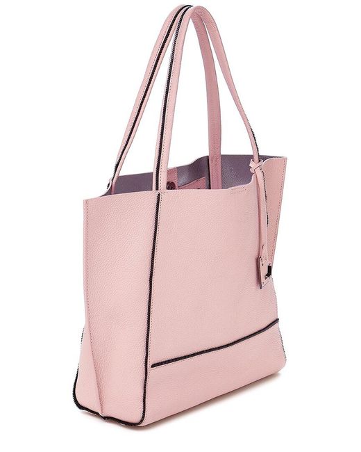 Botkier Pink Soho Leather Tote