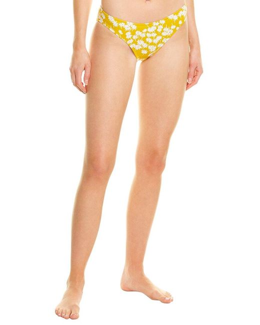 Madewell Orange Devon Bikini Bottom