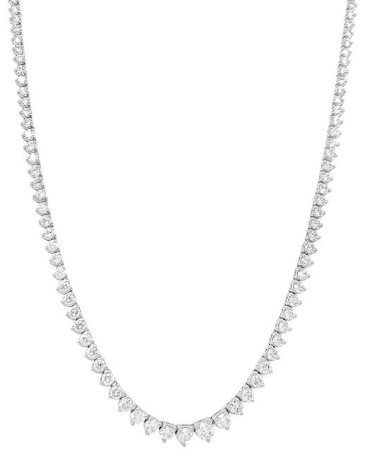 Lab Grown Diamonds White 14K 5.00 Ct. Tw. Lab Grown Diamond Necklace