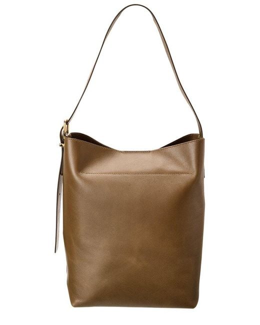 Madewell Brown The Essential Leather Bucket Tote