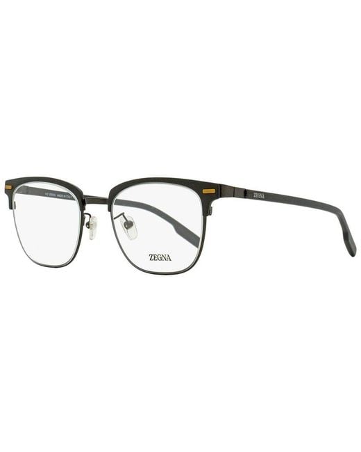 Zegna Metallic Ez5250-H 52Mm Optical Frames for men