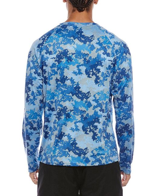 Robert Graham Blue Rashguard for men