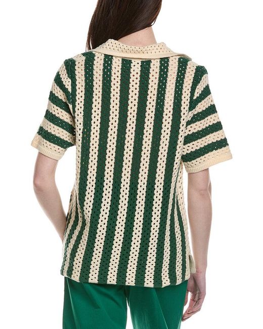 LOST AND WANDER Green La Spieza Top