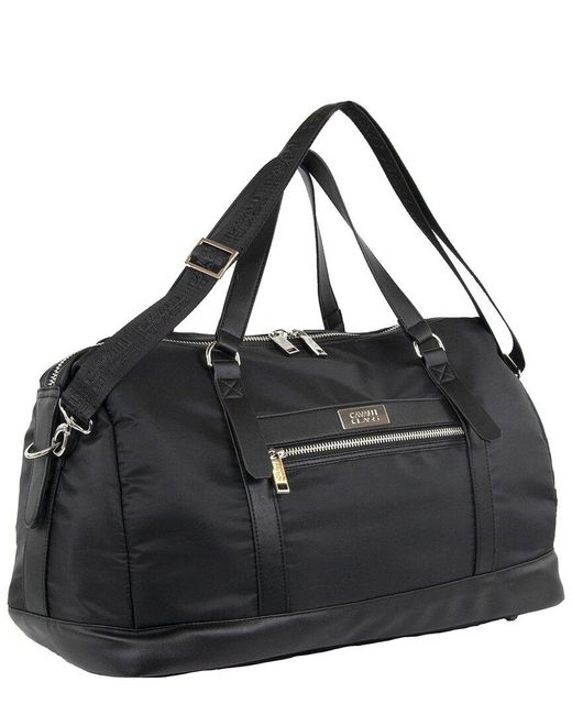 Class Roberto Cavalli Black Travel Duffel Bag