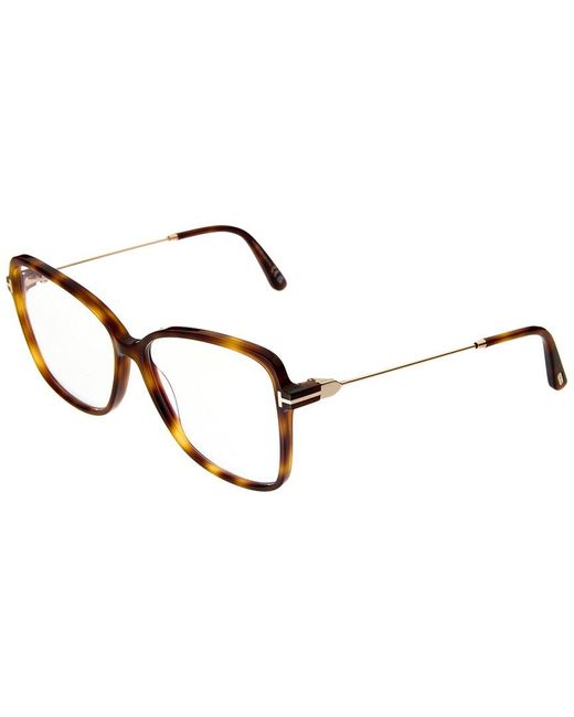 Tom Ford White Ft5953-B 55Mm Optical Frames