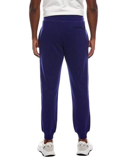 Lanvin Blue Lace Curb Jogger for men