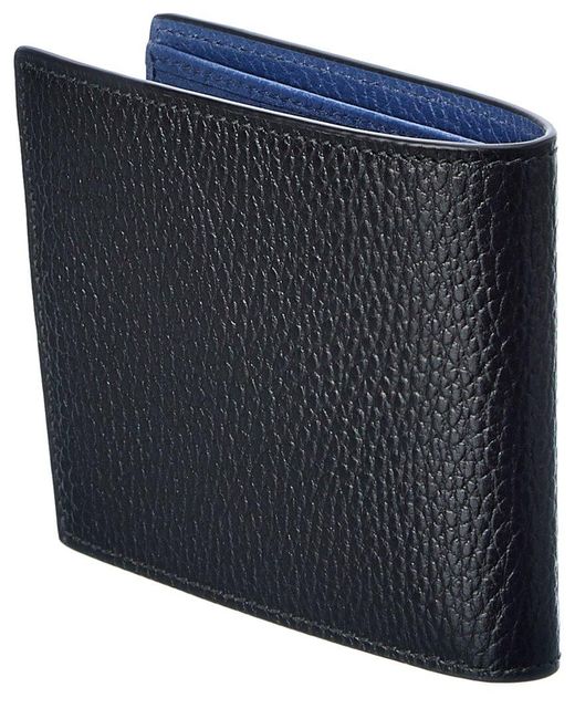 Gucci Blue GG Leather Bifold Wallet for men