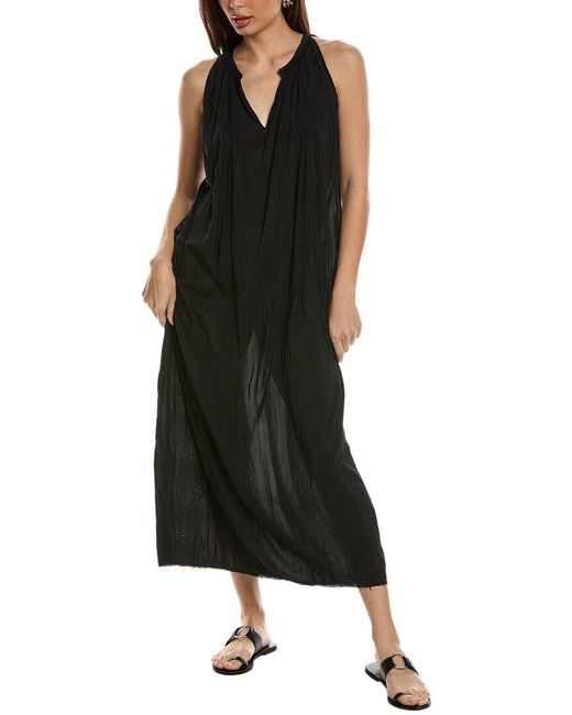 Solid & Striped Black The Milly Maxi Dress