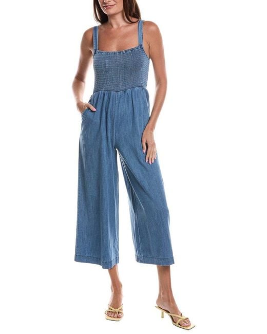 Z Supply Blue Mai Chambray Jumpsuit