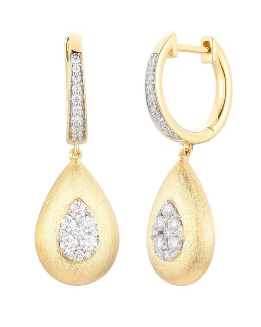 Gregg Ruth Metallic 18K 0.54 Ct. Tw. Diamond Earring