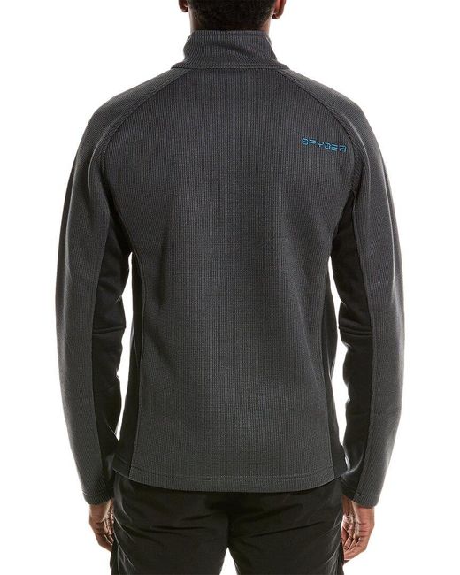 Spyder Outbound 1 4 Zip Pullover in Black for Men Lyst UK