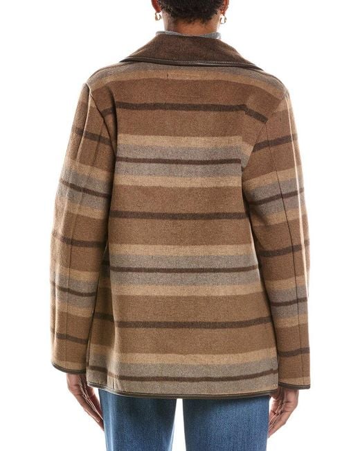 7 For All Mankind Brown Chore Jacket