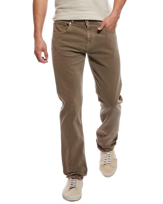 7 For All Mankind Natural The Straight Left Hand Cub Jean for men