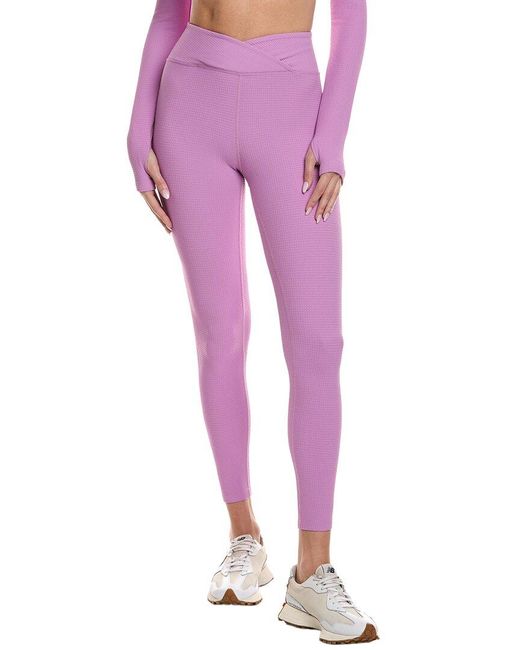 Year Of Ours Purple Thermal Veronica Legging