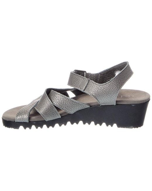 Arche Gray Balbaz Leather Sandal