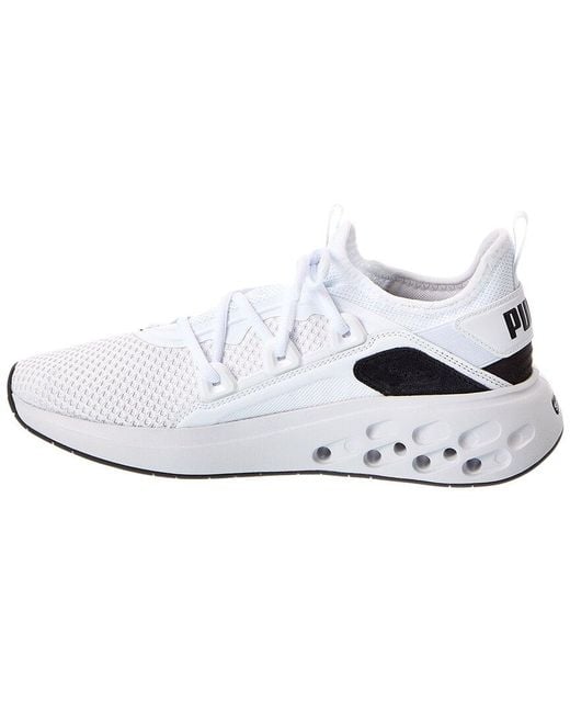 PUMA White Softride Frequence Street Sneaker for men