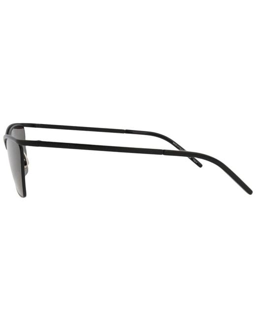 Saint Laurent Brown 54Mm Sunglasses