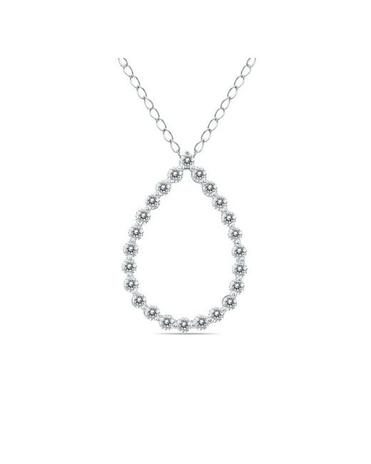 Diamond Select Cuts White 14K 0.23 Ct. Tw. Diamond Necklace