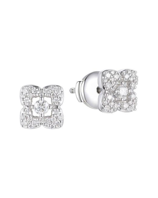Gregg Ruth White 14K 0.54 Ct. Tw. Diamond Earring