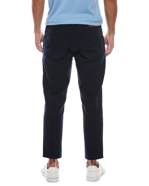 Brunello Cucinelli Blue Crop Jean for men