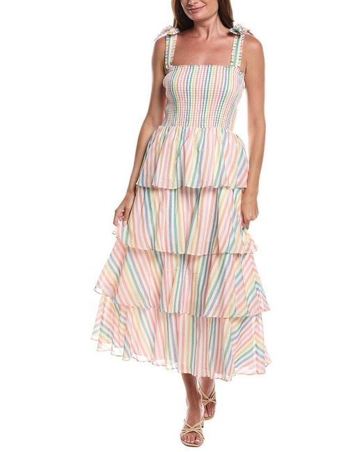 LAYERED WITH LOVE Multicolor Lizzie Maxi Dress