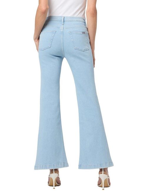 Joe's Jeans Blue Maude Petite Flare Trouser Jean