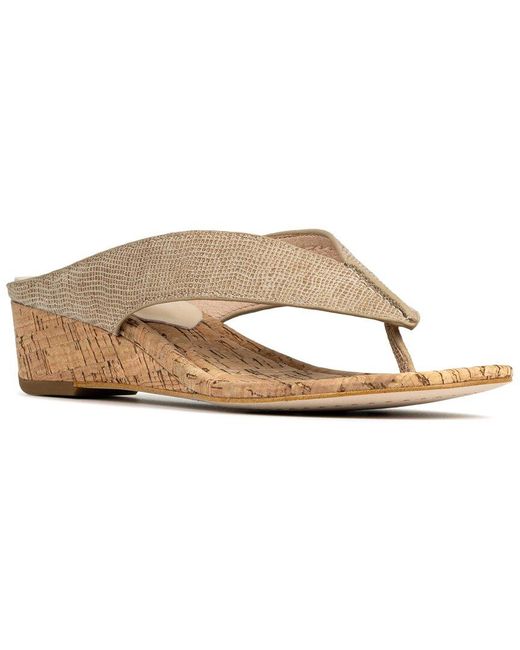 Donald J Pliner White Vylette Leather Sandal