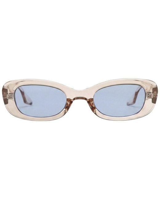 Fifth & Ninth Blue Maxi 56Mm Polarized Sunglasses