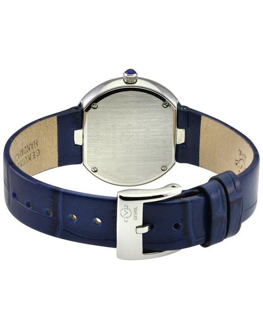 Gv2 Arezzo Blue Lapis Diamond Watch
