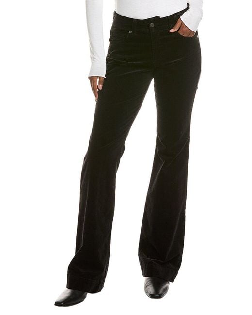 Ramy Brook Black Kyle Velvet Trouser