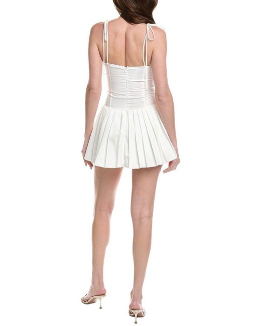 IPPONELLI White Sleeveless Mini Dress