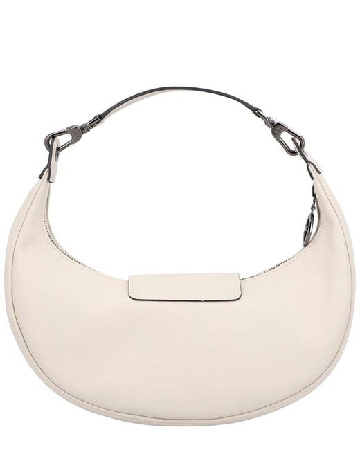 Longchamp Natural Le Pliage Xtra Small Leather Shoulder Bag
