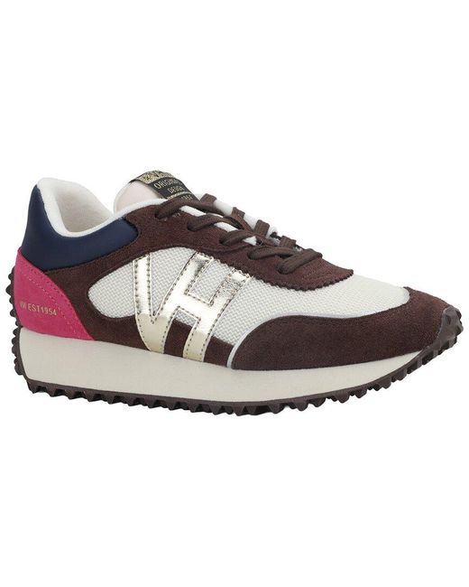 Vintage Havana Multicolor Cosmic 31 Suede-Trim Sneaker