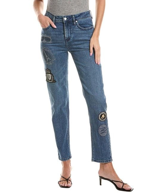 Karl Lagerfeld Blue Patch Jean