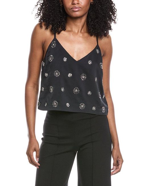 Ramy Brook Black Adelynn Top