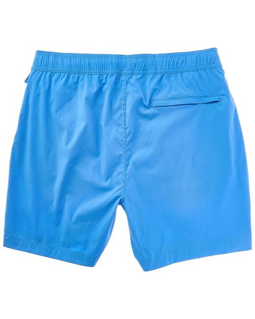 Onia Blue Stretch Swim Short for men