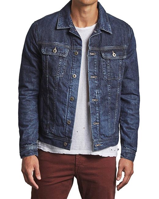 AG Jeans Blue Dart Jacket for men