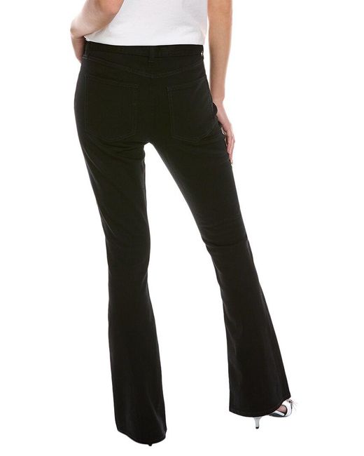 7 For All Mankind Black Ultra High-rise Skinny Bootcut Jean