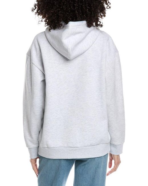 Vintage Havana White Ultra Fleece Hoodie