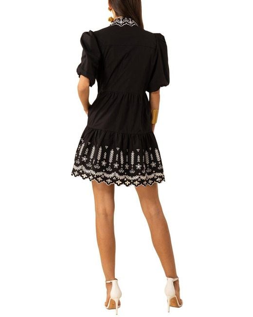 Hale Bob Black Rayna Dress