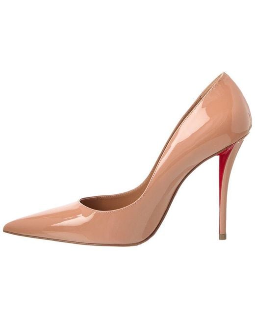 Christian Louboutin Pink Miss Z 100 Patent Pump