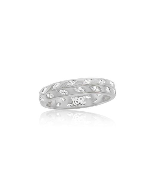 Suzy Levian CZ Jewelry White Suzy Levian Cz Eternity Ring