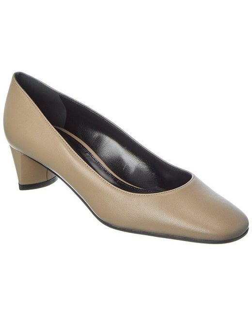 Sergio Rossi Metallic Andrea Leather Pump