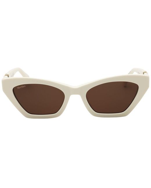 Max Mara Brown Mm0057 52Mm Sunglasses