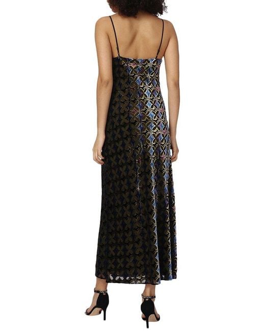 Diane von Furstenberg Black Trent Dress