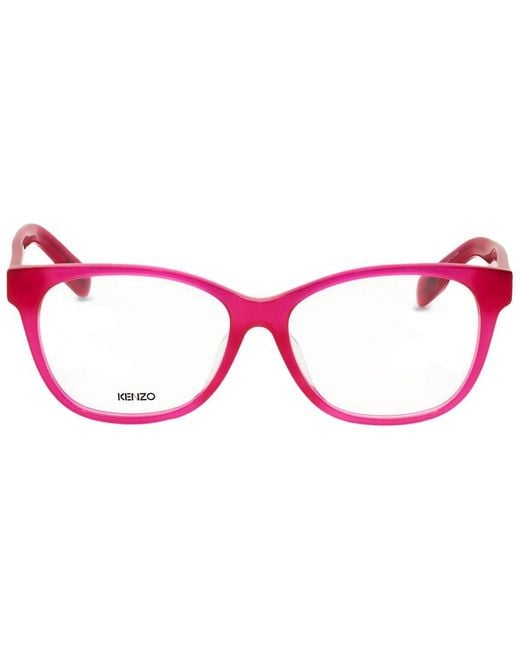 KENZO Red Kz50011F 55Mm Optical Frames for men