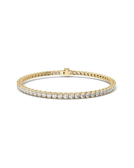 Lab Grown Diamonds White 14K 5.00 Ct. Tw. Lab-Grown Diamond Tennis Bracelet