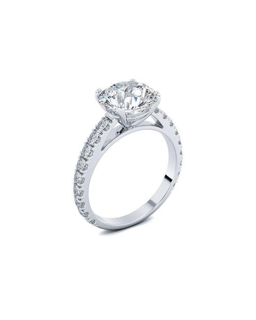 Lab Grown Diamonds White 14K 2.50 Ct. Tw. Lab-Grown Diamond Ring